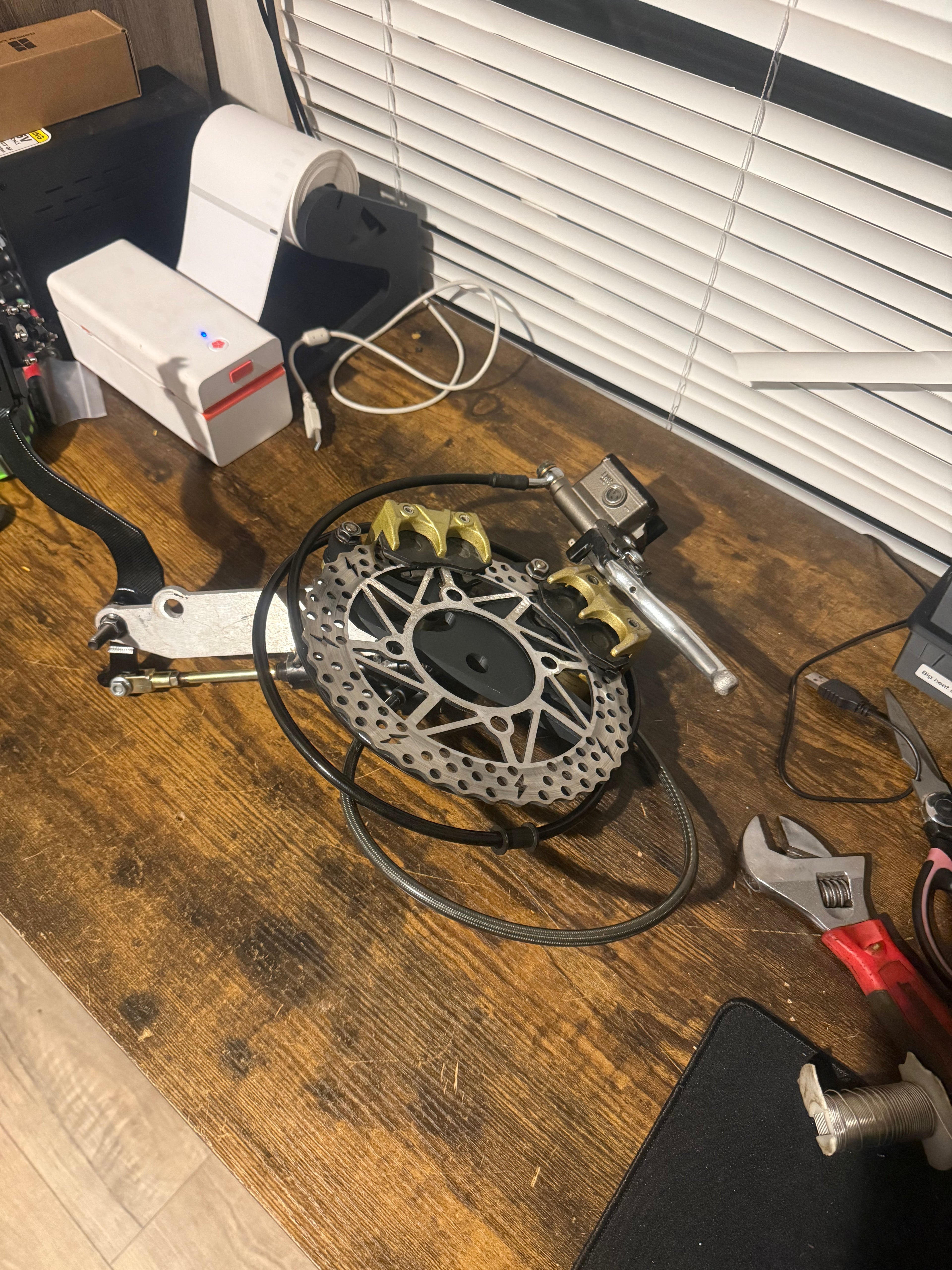 Bolt on etm RTR dual moto brake kit (3-4 week lead time)
