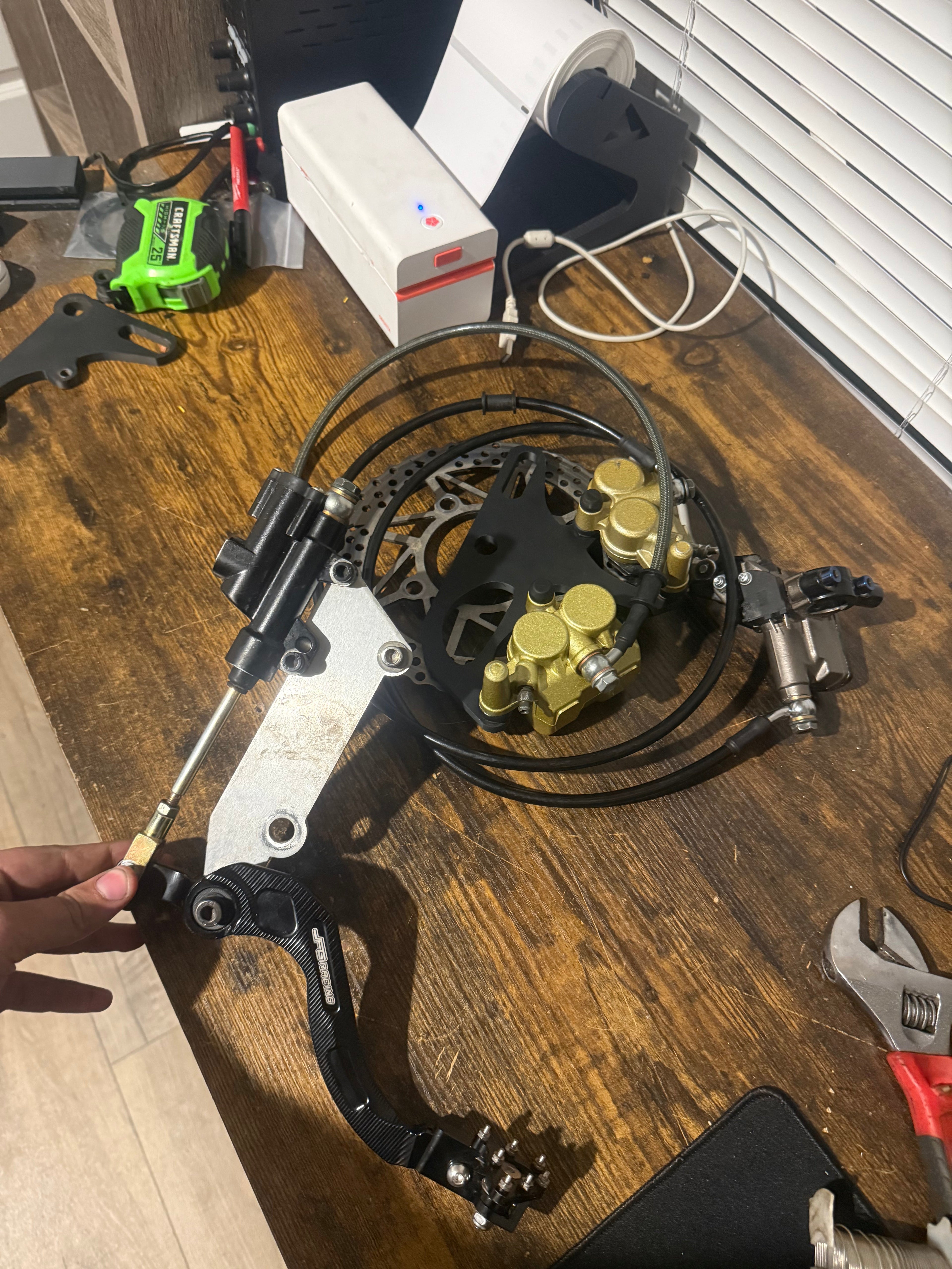 Bolt on etm RTR dual moto brake kit (3-4 week lead time)
